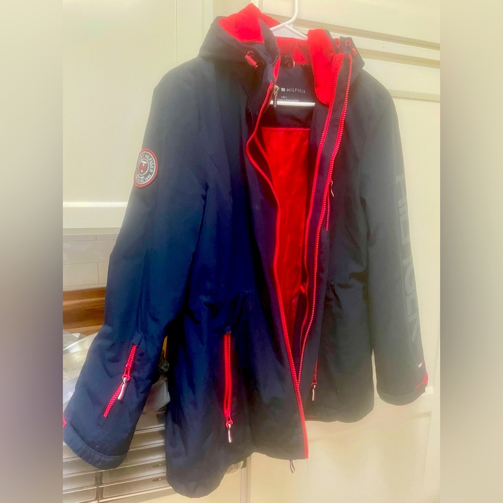Tommy Hilfiger Women's Jacket Large Navy